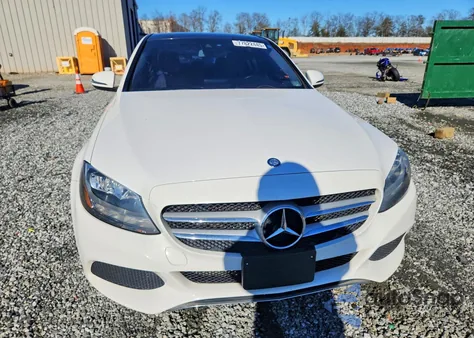 2016 Mercedes-Benz C 300 4Matic from USA, damaged, VIN WDDWF4KB7GR139357